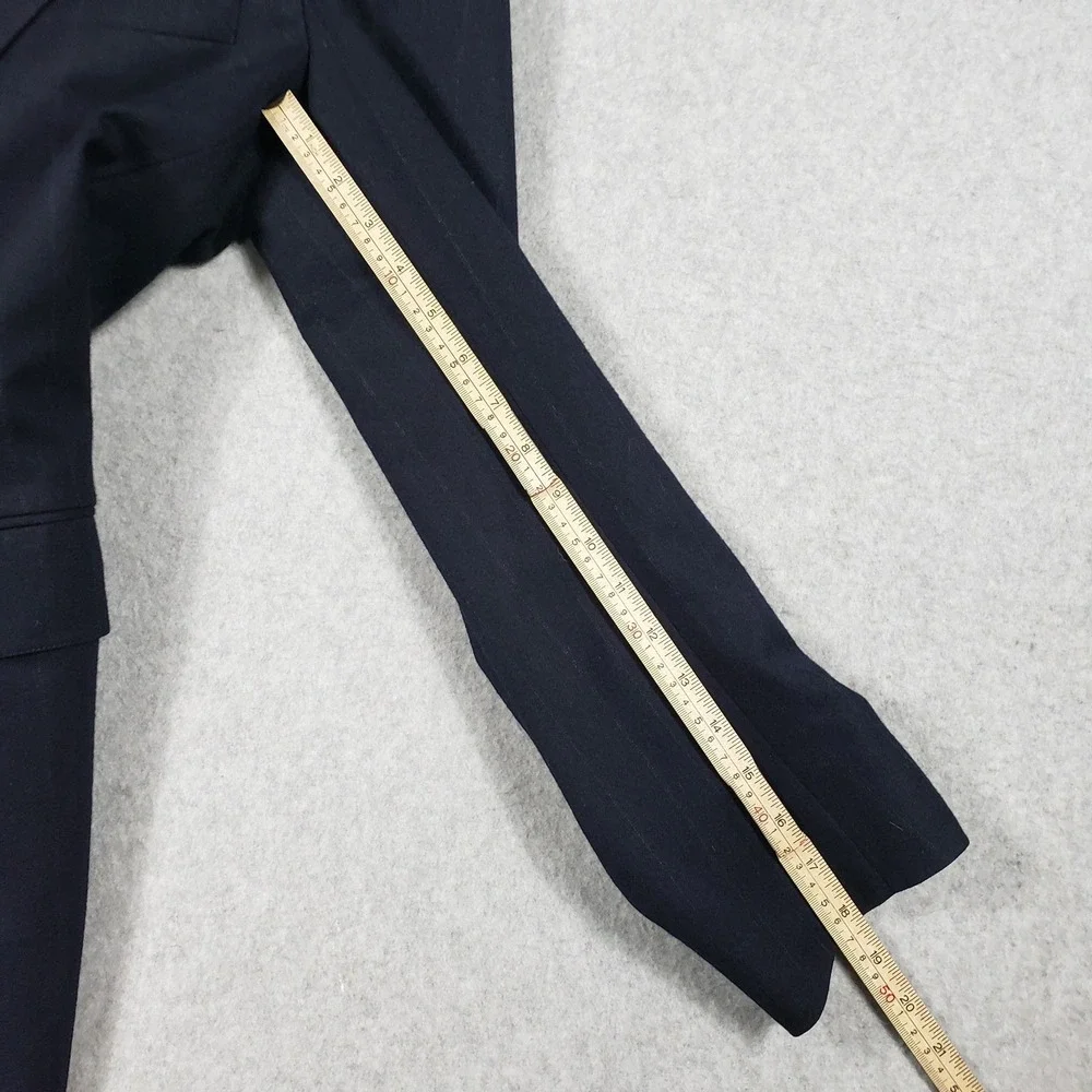 Polo University Club Ralph Lauren Mens‎ Pinstripe Blazer Suit Jacket Navy 42 L
